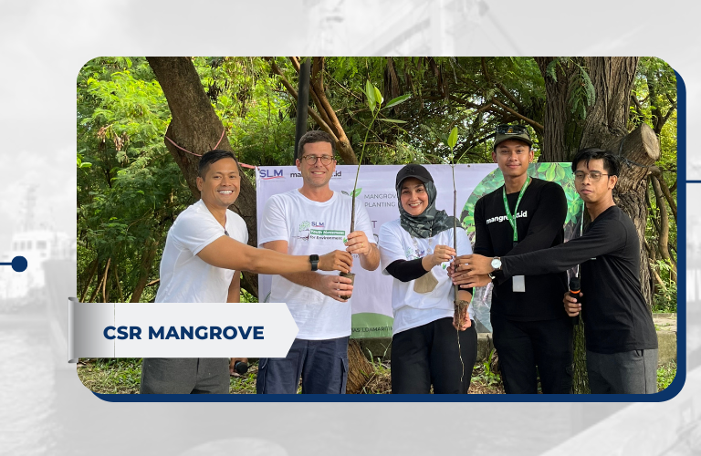 Commemorating the Youth Pledge Day, Sinarmas LDA Maritime Invites the Youths to Plant Mangroves