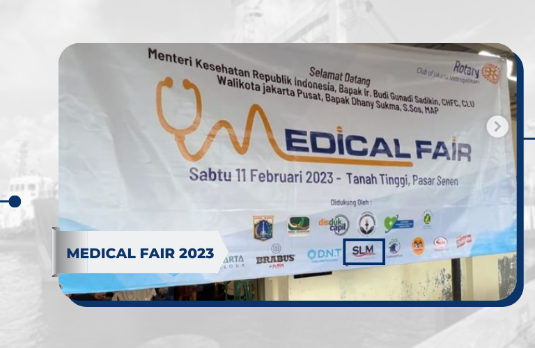 Sinarmas LDA Maritime Provides Support for Rotary Club Jakarta Metropolitan in Medical Fair 2023