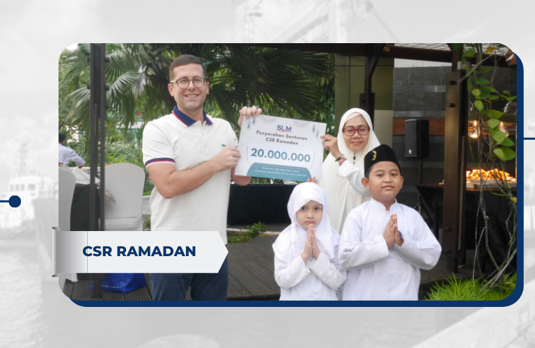 Sinarmas LDA Maritime Organizes CSR Ramadan with Iftar (Breakfast) with Orphans