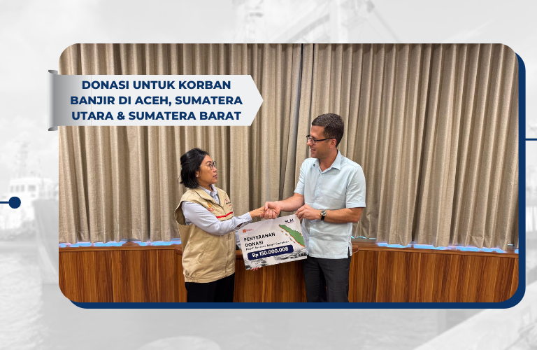 Sinarmas LDA Maritime Donates IDR 150 Million to Flood Victims in Aceh, North Sumatra, and West Sumatra